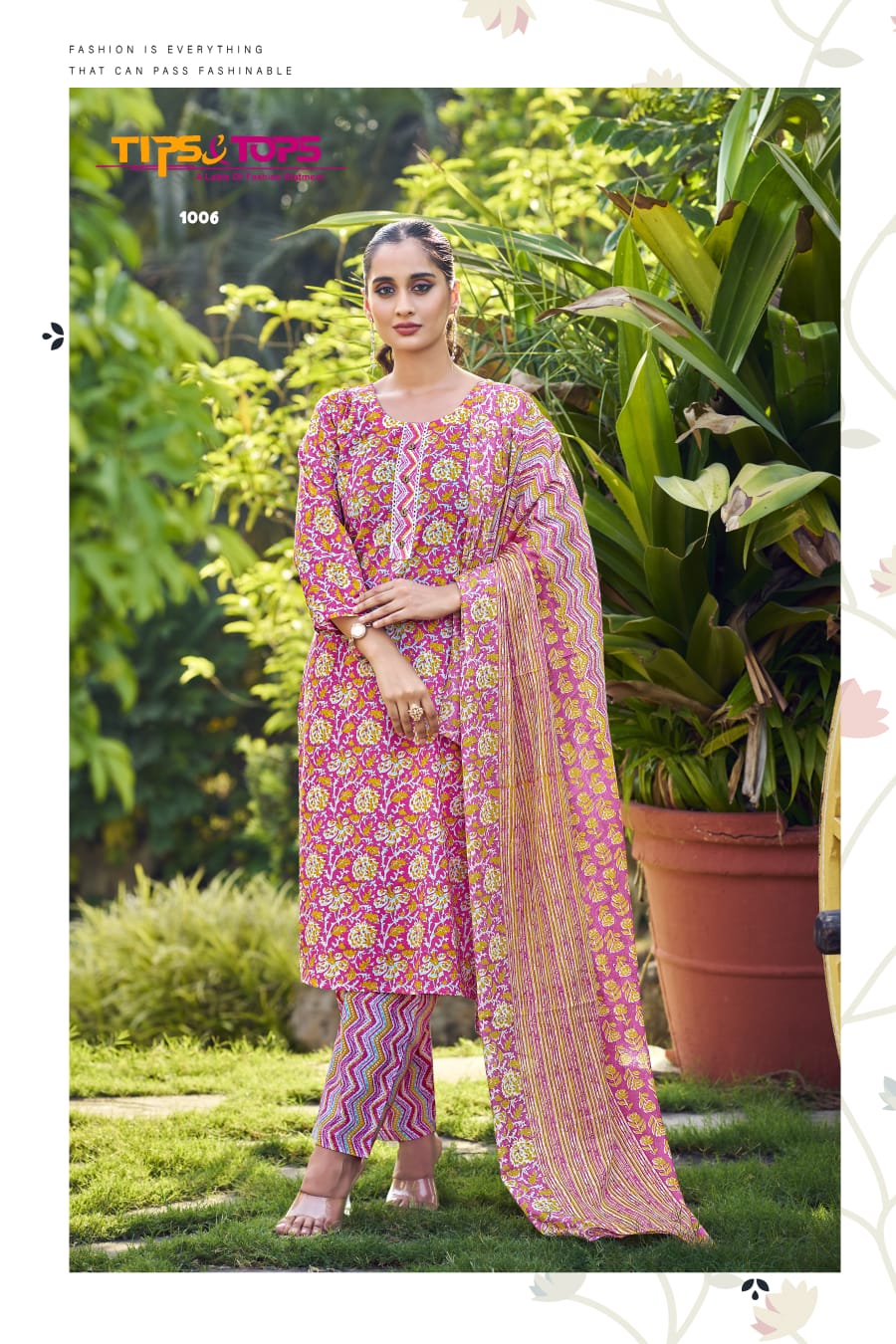 Summer Fashion Vol 8 By Tips And Tops Cotton Kurti With Bottom Dupatta Orders In India